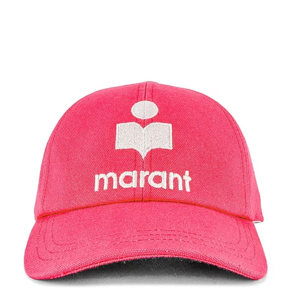 Isabel Marant Tyron Hat in Fuchsia - Picture 2 of 9